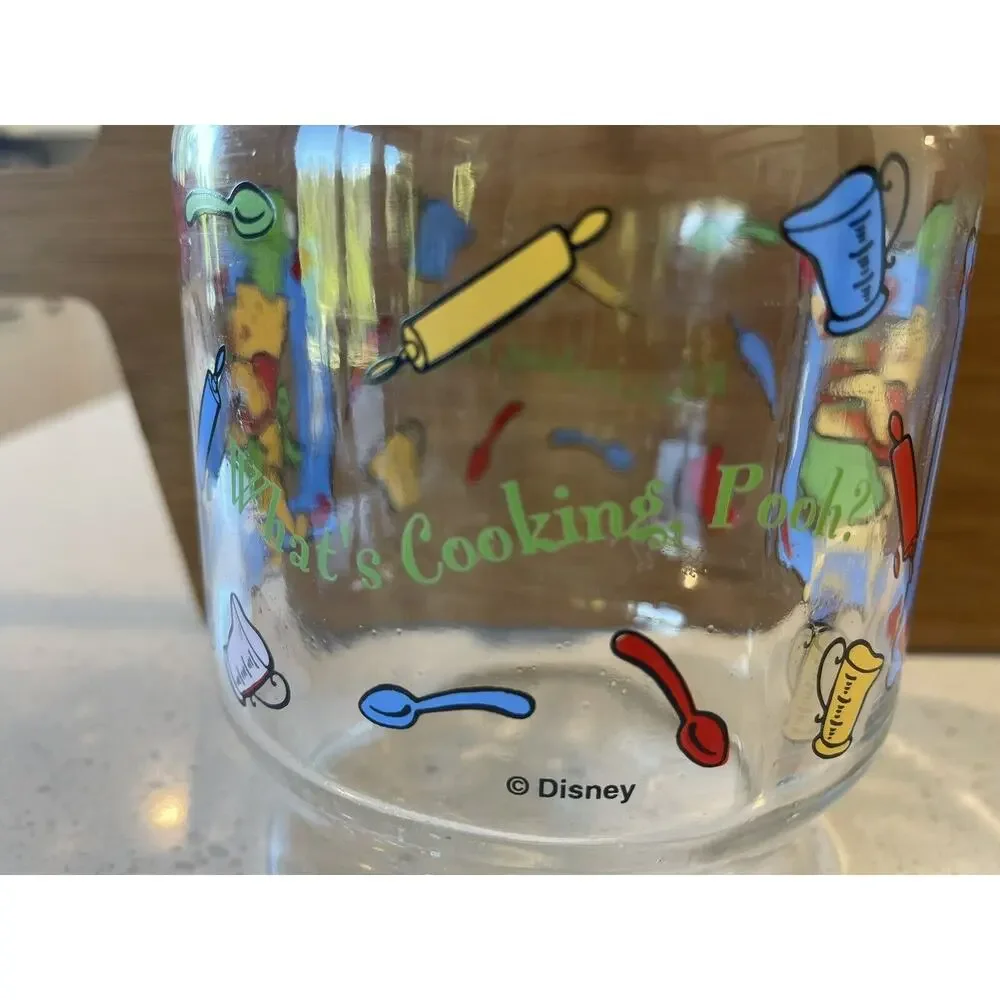 Disney Winnie The Pooh Anchor Hocking Juice Carafe‎ 9